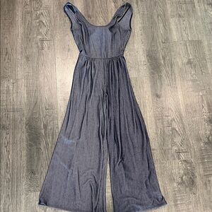 O'Neill Navy Blue Wide-Leg Jumpsuit